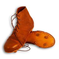 Picture of Vintage Soccer Boots 1930's - Tan Brown
