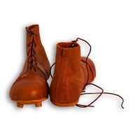 Picture of Vintage Soccer Boots 1930's - Tan Brown