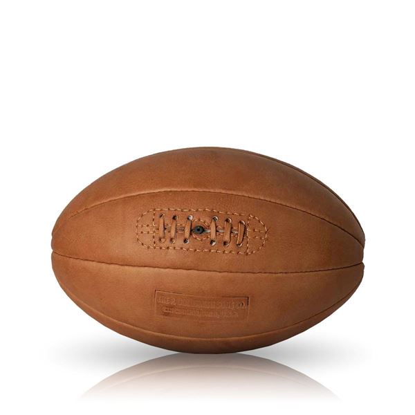 Picture of Vintage Rugby Ball 1950 - Tan Brown