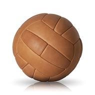 Picture of Vintage Soccer Ball WC 1958 - Tan Brown