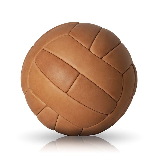 The P. Goldsmith Sons Co.  Vintage Soccer Ball WC 1958 - Tan Brown