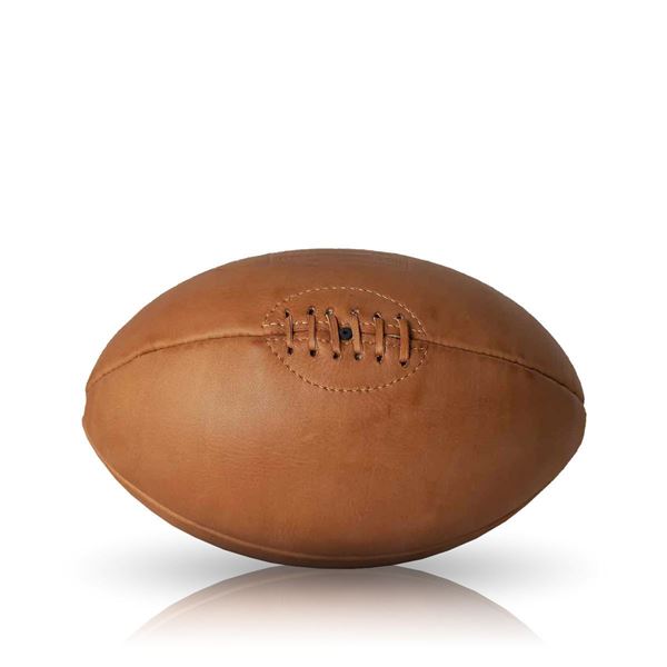 Picture of Vintage Rugby Ball 1930 - Tan Brown