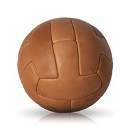 Picture of Vintage Soccer Ball 1930 - Tan Brown