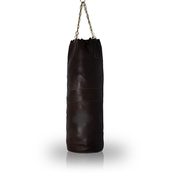 Picture of Vintage Boxing Punch Bag 1930's - Dark Brown