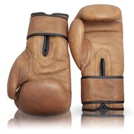 Picture of Vintage Boxing  Gloves (Strap Up) - Tan Brown