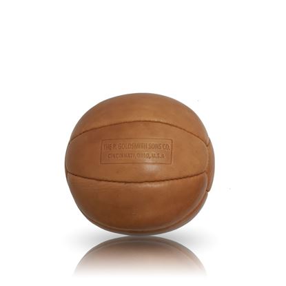 Vintage Medicine Ball 2 kg - Tan Brown