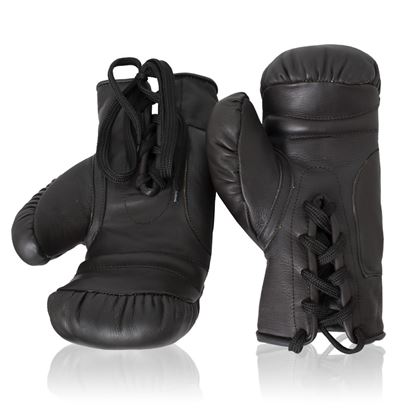 Vintage Boxing Gloves 1930's - Dark Brown