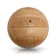 Picture of Vintage Soccer Ball 1950's - Tan Brown