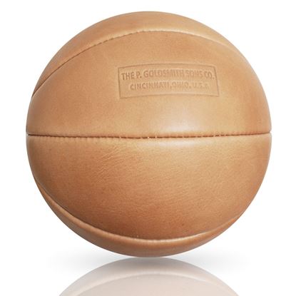 Vintage basketball 1910 - Tan Brown