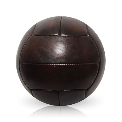 Vintage Soccer Ball WC 1938 - Dark Brown