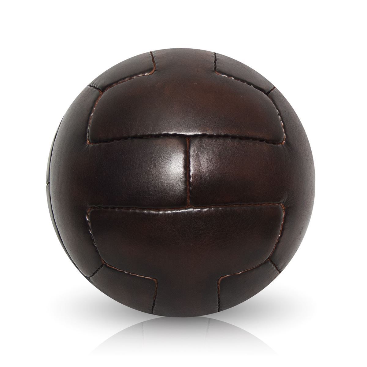 The P. Goldsmith Sons Co. Vintage Soccer Ball 1930 Dark Brown